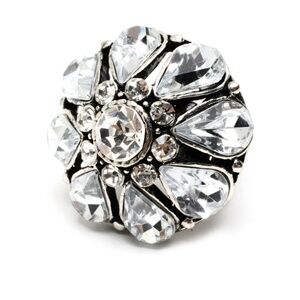 Amrita Singh Crystal Mary Louise Stretch Ring